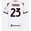 AC Milan Fikayo Tomori #23 Borta Kläder 2025-26 Kortärmad